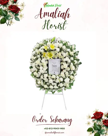 Krans Bunga Duka Bumi Dipasena Sjahtera